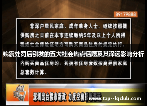 魏震处罚后引发的五大社会热点话题及其深远影响分析